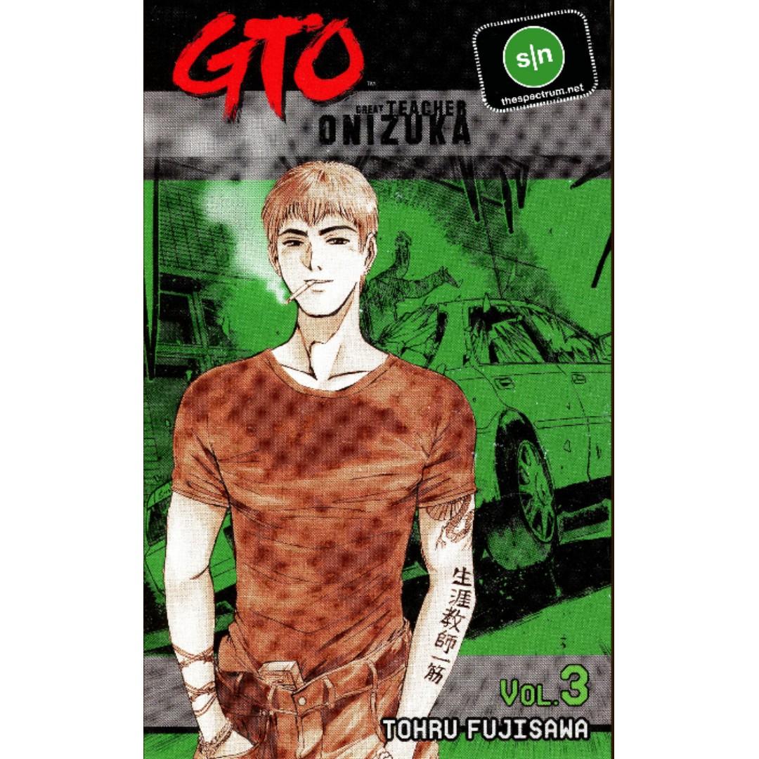 Wallpaper Ebook Manga Great Teacher Onizuka 3 Buku Alat Tulis Komik For iPhone