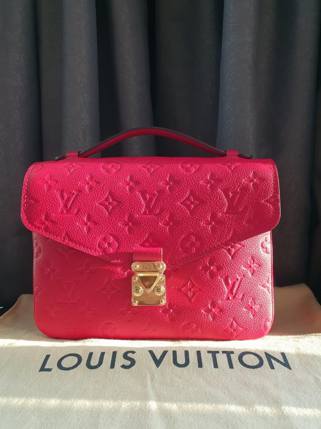 Louis Vuitton Pochette Metis Empreinte Freesia - LVLENKA Luxury Consignment