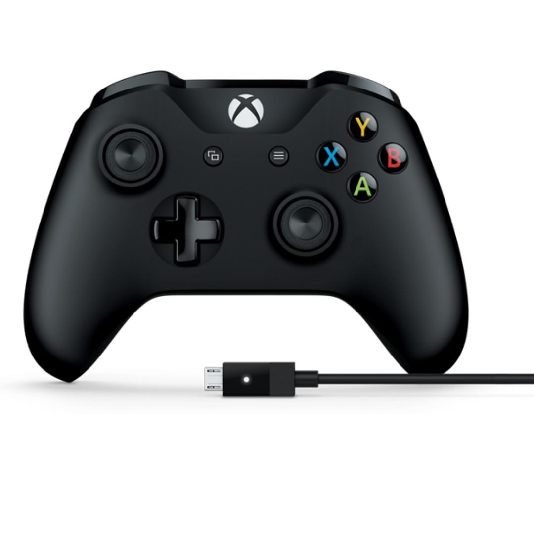 微軟microsoft Xbox Windows 專用xbox 控制器 Windows 電腦連接線 4n6 行貨90日保養 電子遊戲 遊戲機配件 手掣 Carousell
