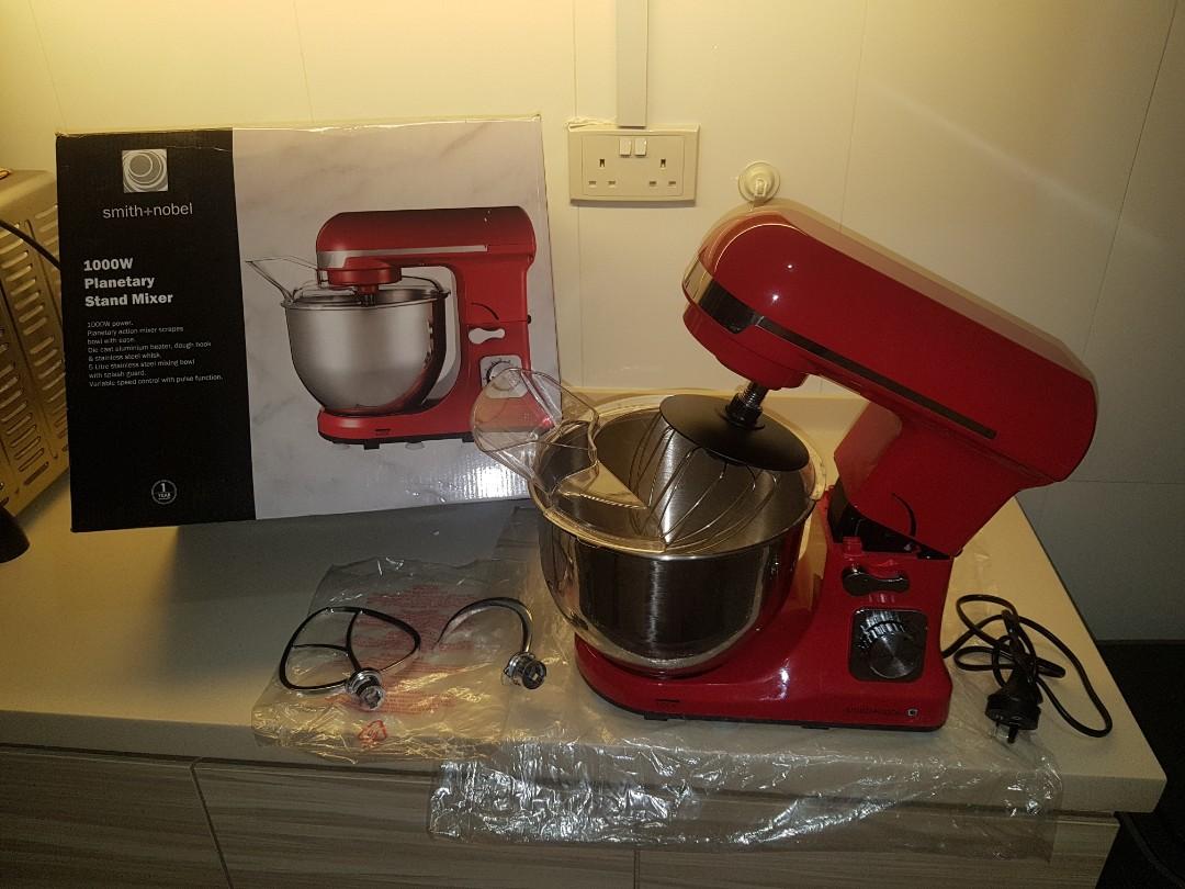 Smith + Nobel 1000W Planetary 5L Stand Mixer (with variable speed ...