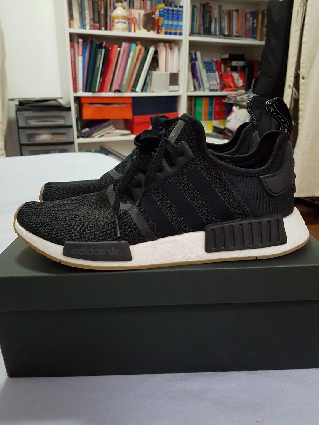 Adidas nmd white gum bottom clearance