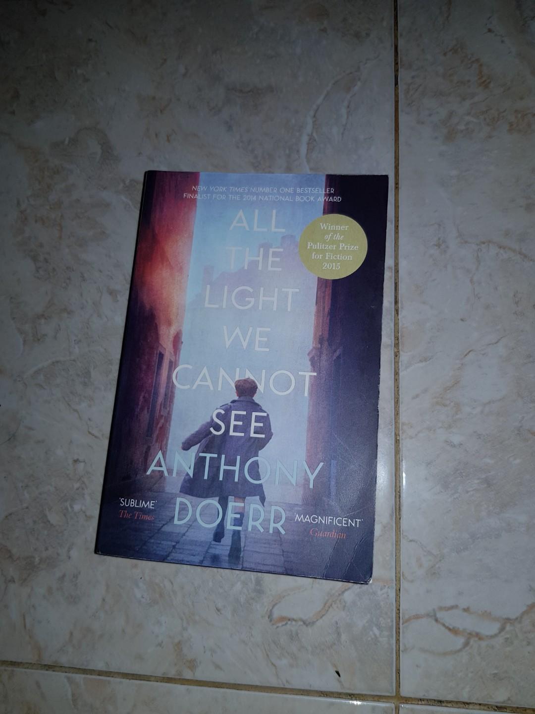 All The Light We Cannot See Novel Anthony Doerr Books