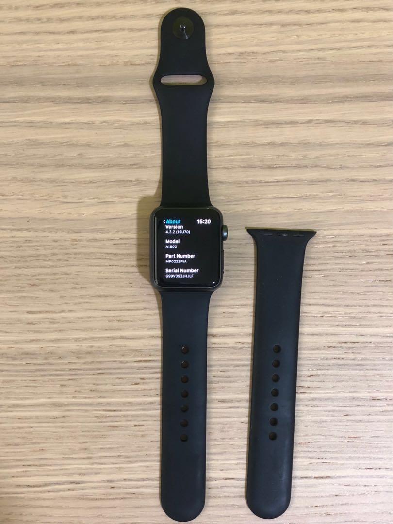 Apple watch series 1 grey top
