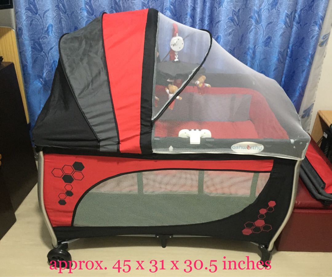 Ashworthy Baby Crib approx 45x31x30.5 inches Babies Kids Bathing Changing Other Baby Bathing Changing Needs on Carousell