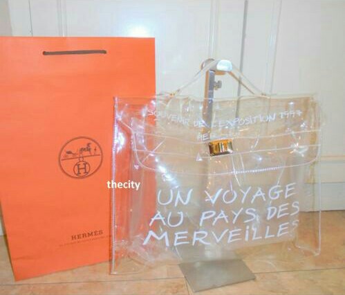 AUTHENTIC HERMES CLEAR KELLY BAG Luxury Bags Wallets on Carousell