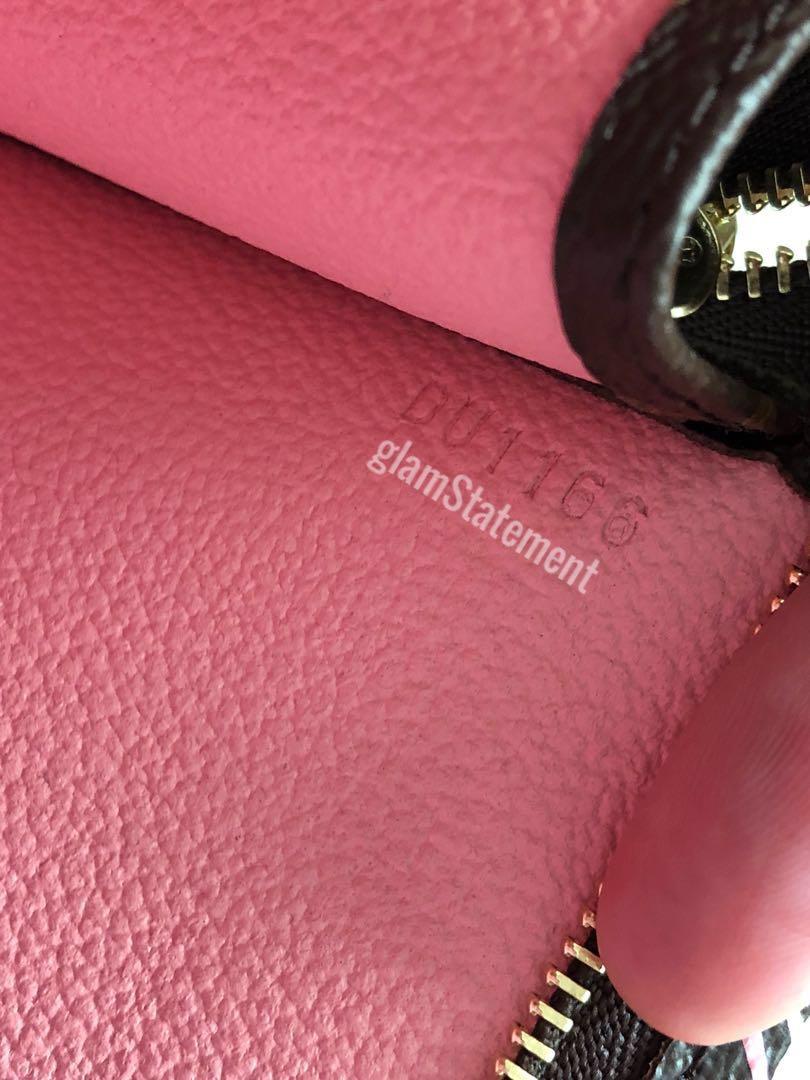 Louis Vuitton Neverfull Monogram Jungle MM Sugar Pink Poppy Lining