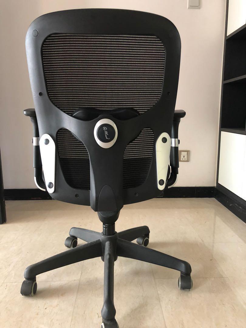 Benel Q Mesh Ergonomic Office Chair Furniture Home Living Furniture Chairs On Carousell