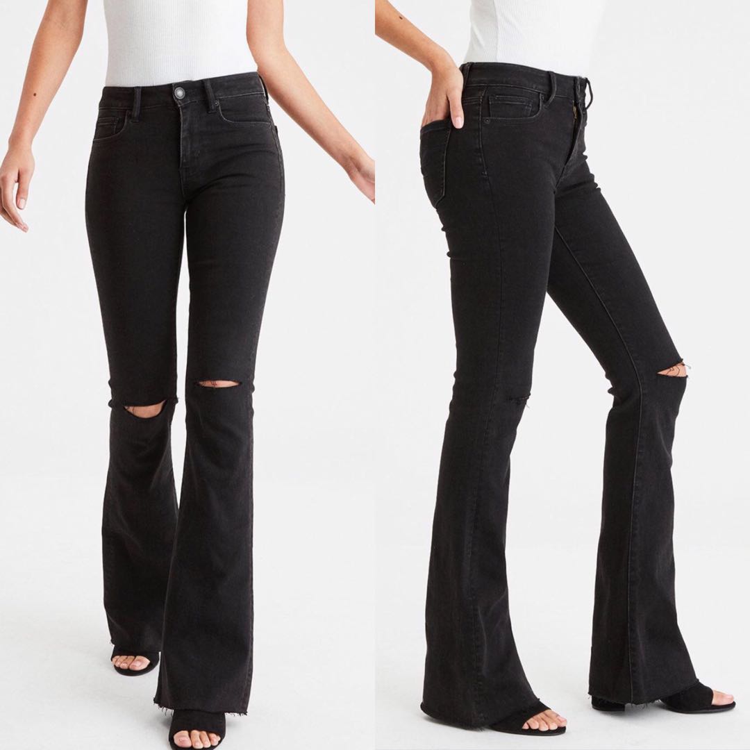 american eagle bell bottom jeans