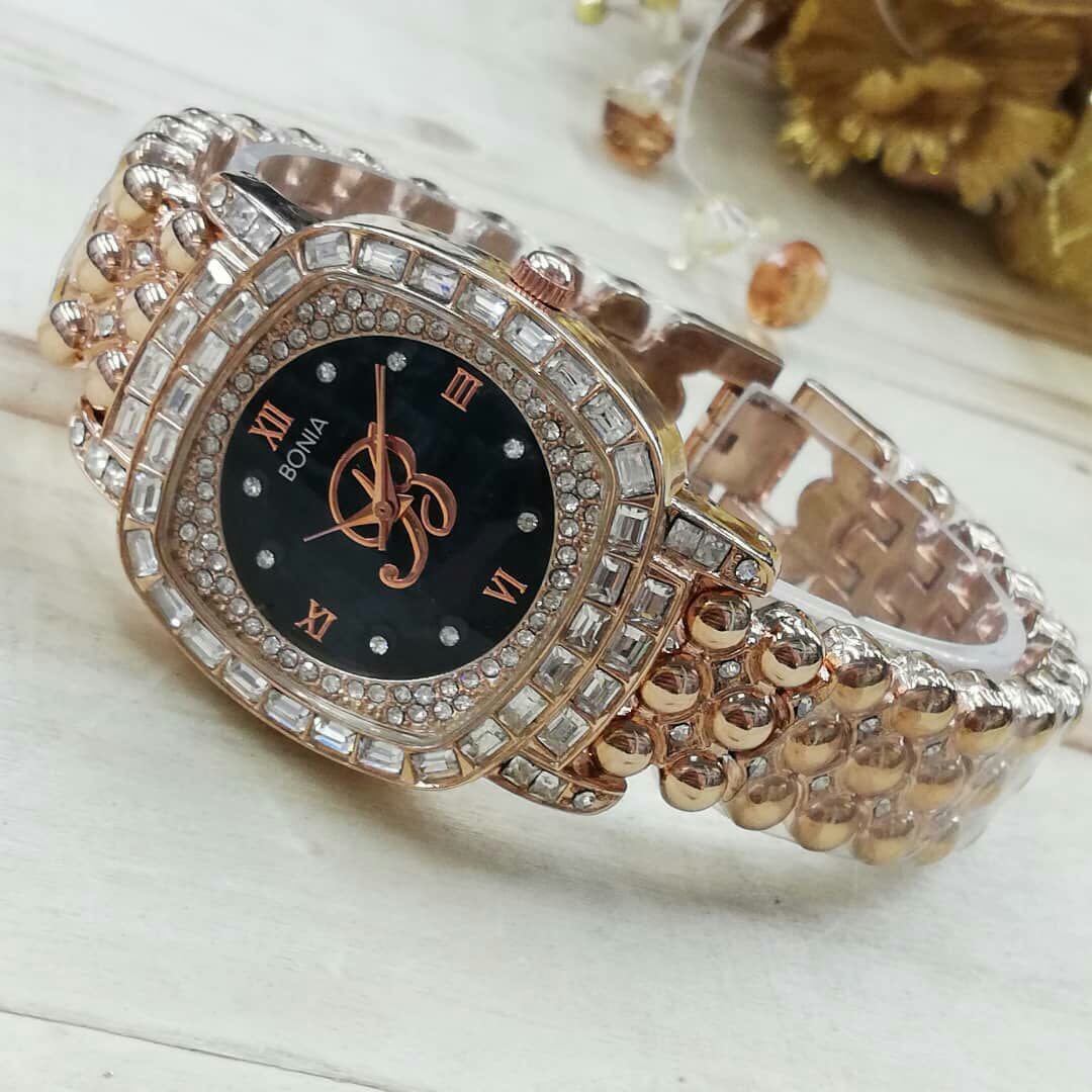 Bonia watch diamond sale