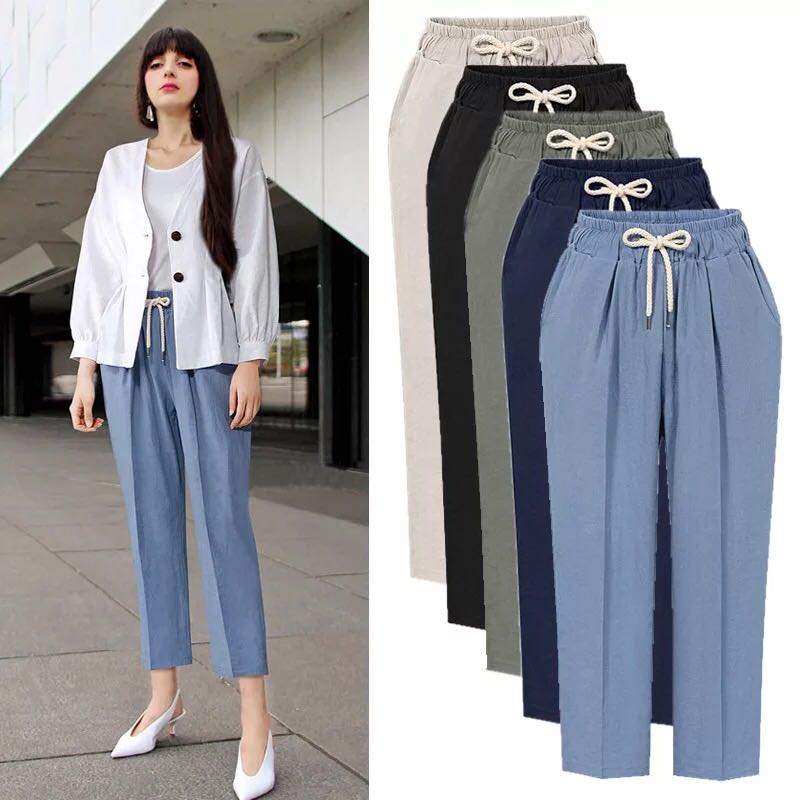 Casual Pants Female Autumn Nine Pants Pants Korean Version Of The