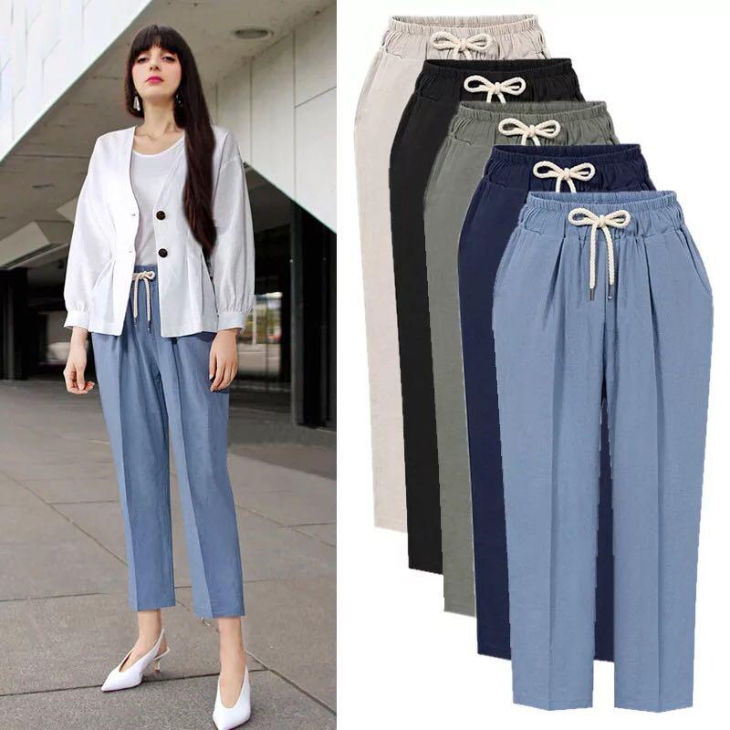 Casual Pants Female Autumn Nine Pants Pants Korean Version Of The