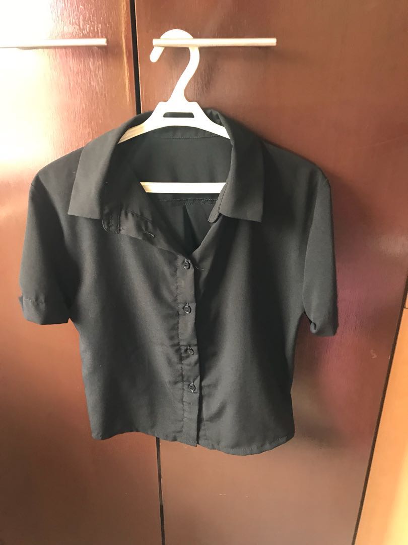 button down golf polo