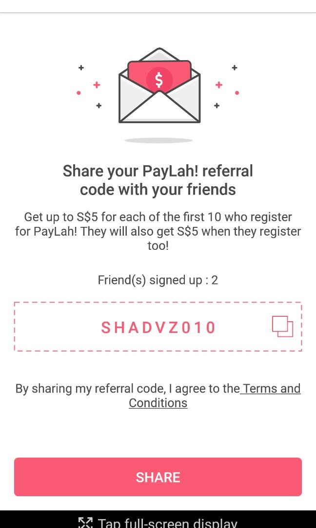 Dbs Paylah Referral Code Mobile Phones Gadgets Mobile Gadget Accessories Sim Cards On Carousell