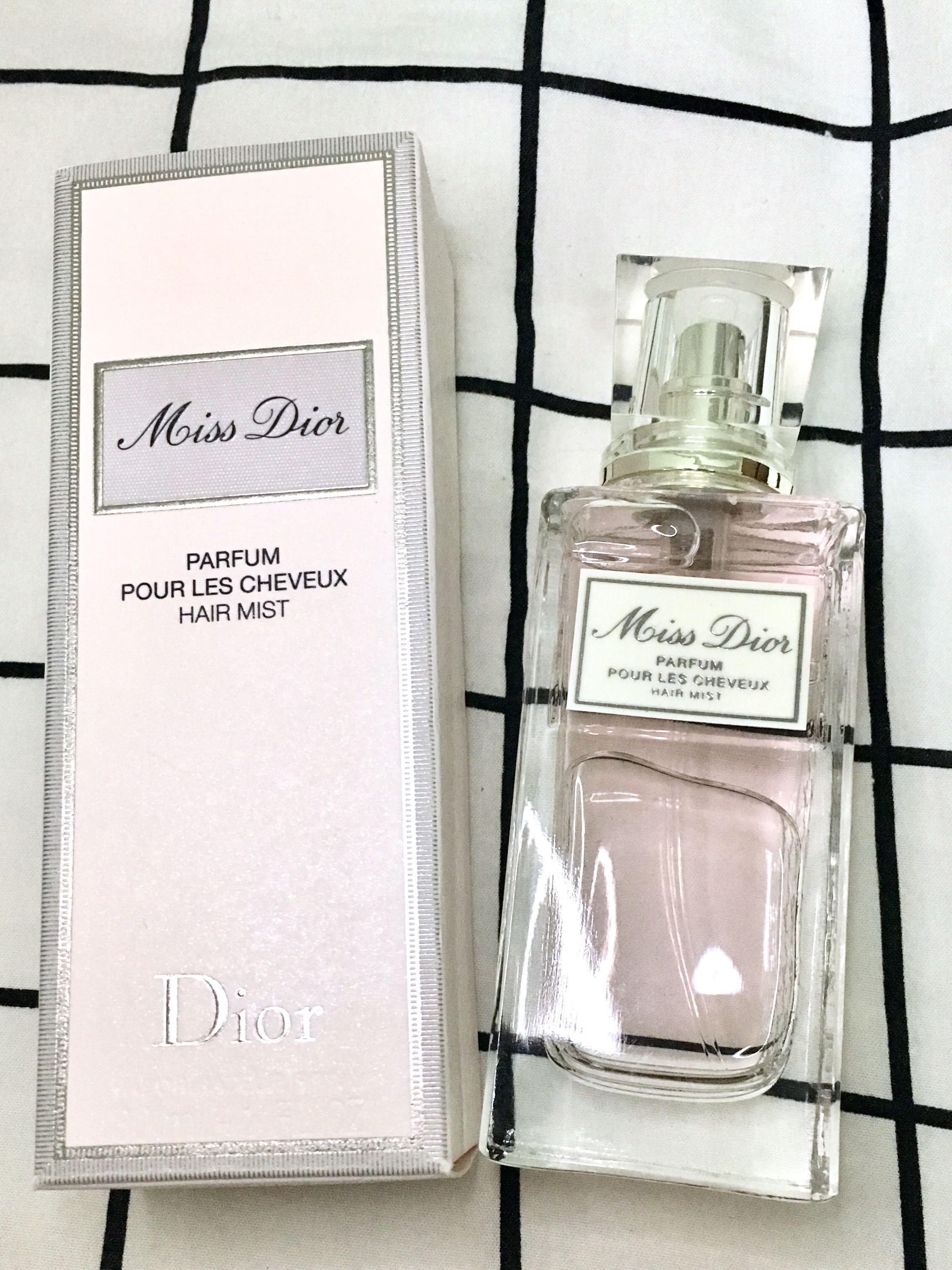 miss dior perfume hair mist