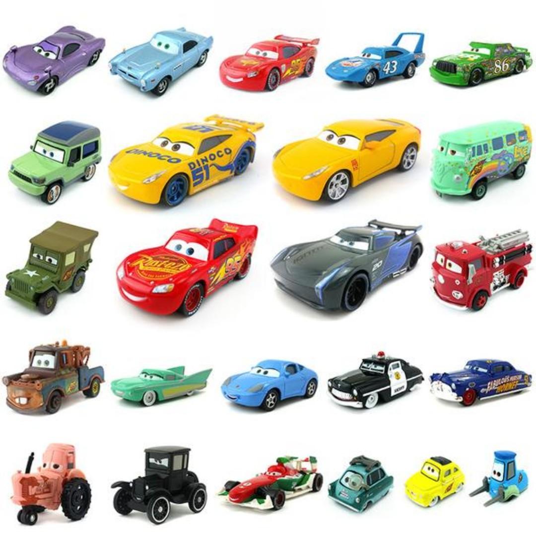 cars 3 figurines