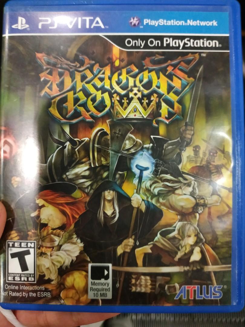 Dragon S Crown Sony Ps Vita Psv Game Cartridge With Box Toys Games Video Gaming Video Games On Carousell