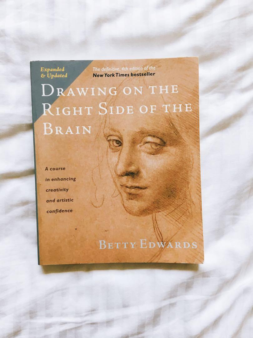 Drawing On The Right Side Of The Brain Books Stationery Magazines Others On Carousell