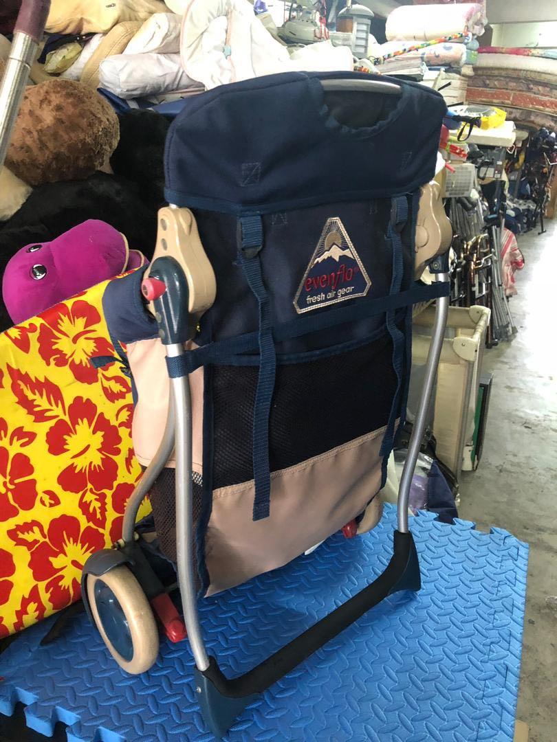 EVENFLO FRESH AIR GEAR BABY BACKPACK AND STROLLER COMBO Babies Kids Going Out Carriers Slings on Carousell