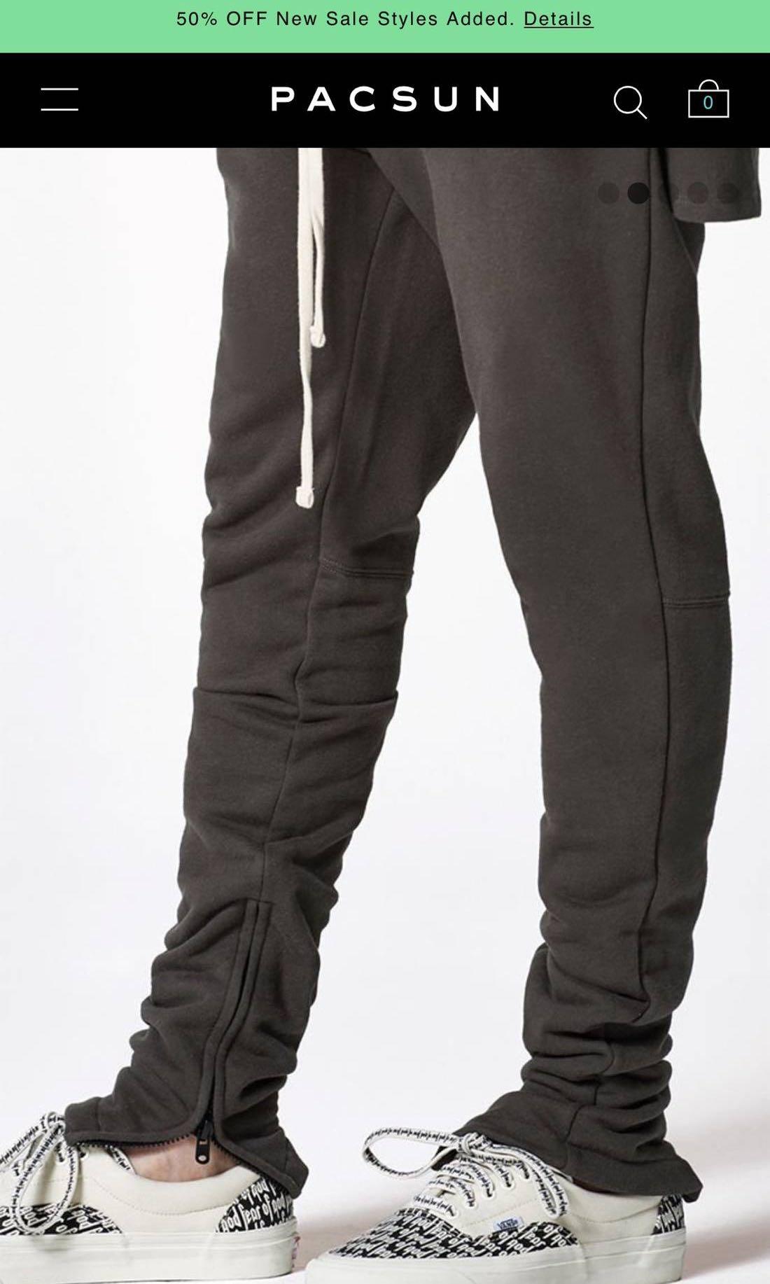 Fog pacsun sweatpants hot sale