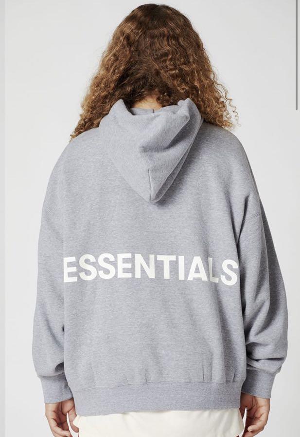 fog essentials graphic pullover hoodie