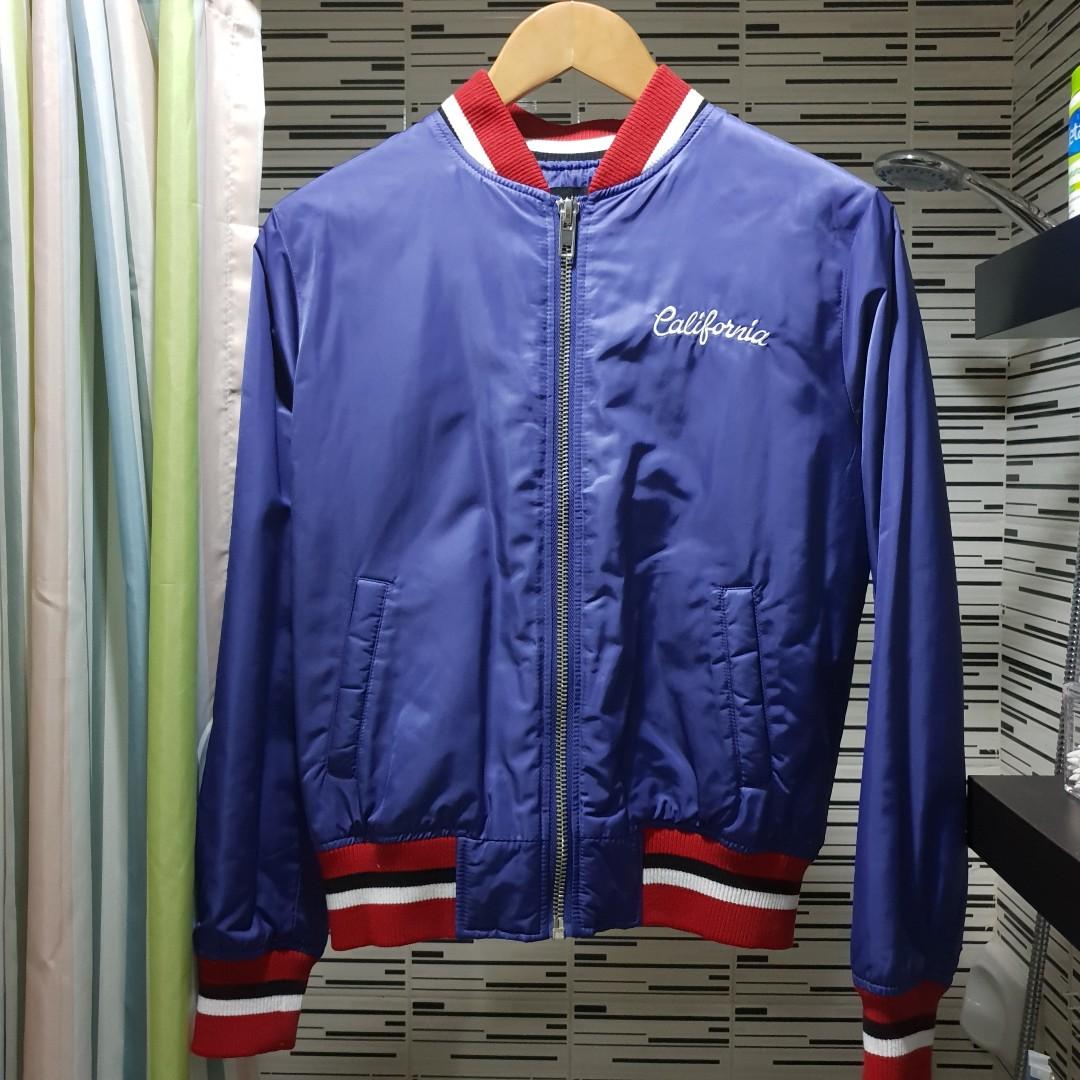 California Tiger Bomber Varsity Jacket 