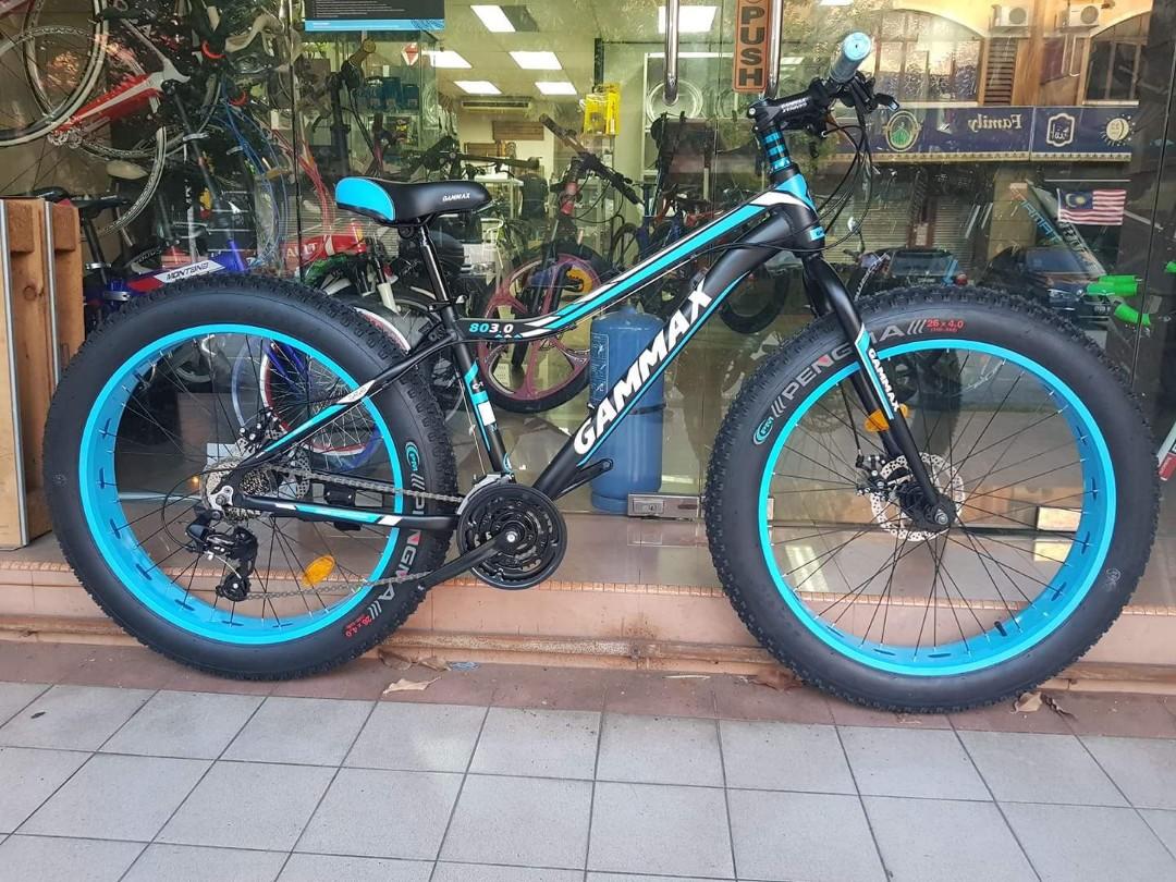Gammax FatBike 26inch Bicycle, Sports Equipment, Bicycles & Parts, Bicycles  on Carousell