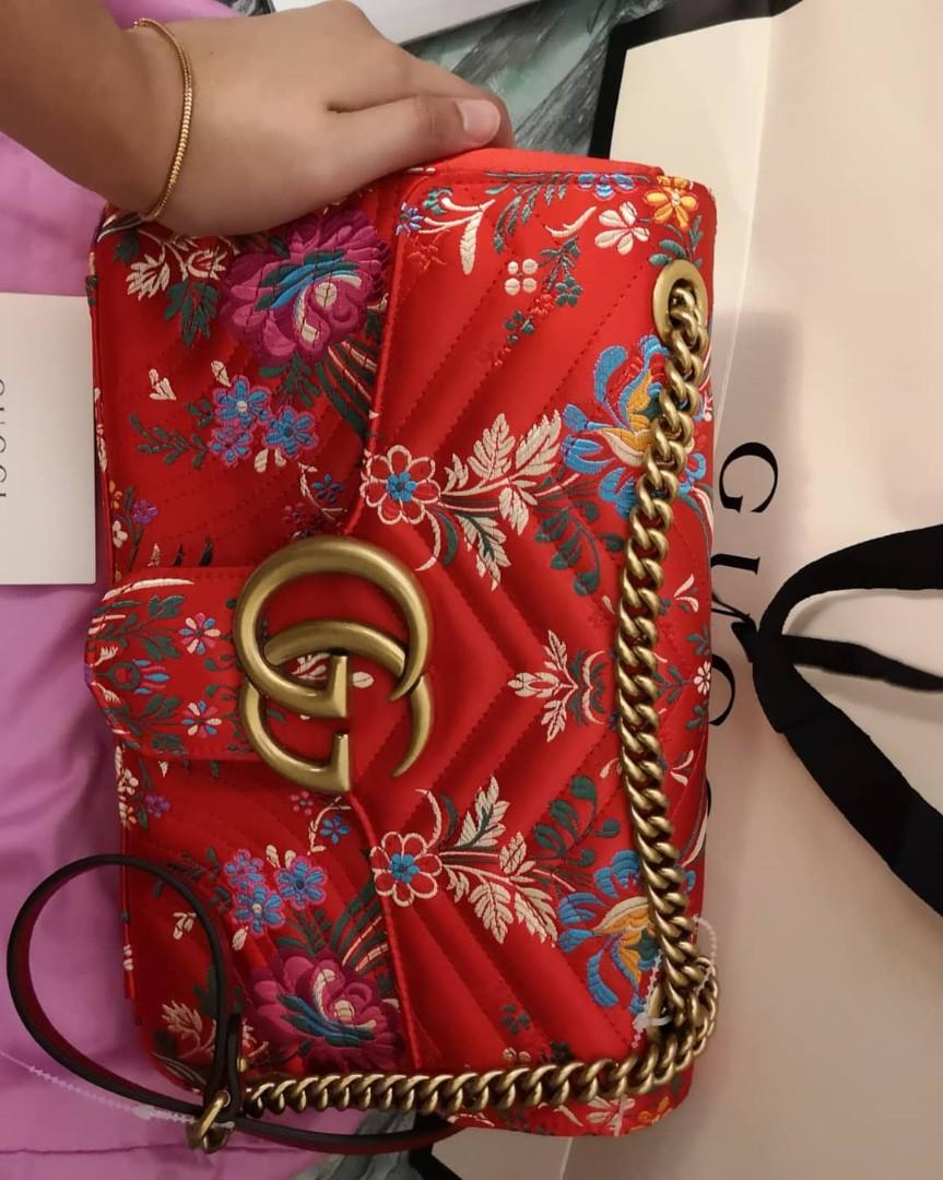 GUCCI MARMONT TOKYO EDITION (AUTHENTIC) (Category: Luxury Bags & Wallets) located in Manila. Submitted by theoddyeti (Listing ID 192826628, Image 3). Description: 100% AUTHENTIC STORE. BOUGHT GUCCI. MARMONT. MEDIUM COMPLETE STORE I CLUSION BRANDNEW!!! SELLING. LOW RETAILS AT 90K.