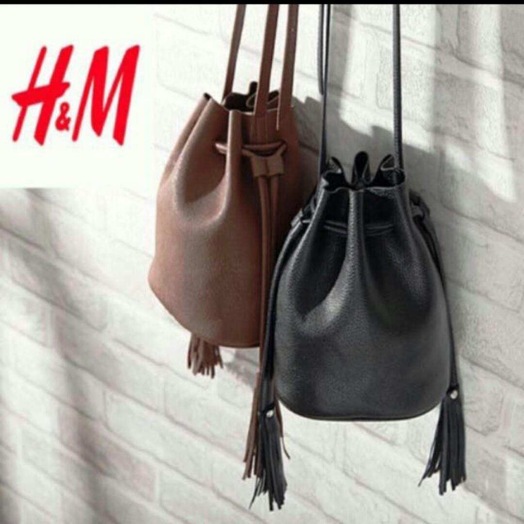 h and m bucket bag