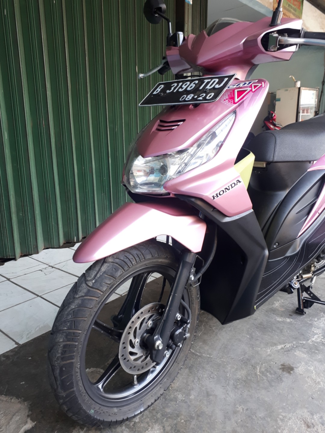 Modifbiker Gambar Modifikasi Honda Beat Karbu Pink 2019
