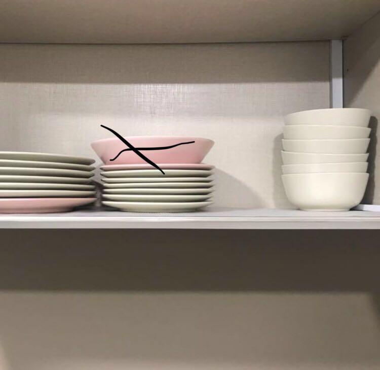 Ikea Dinera 18piece Dinnerware Set in Beige, Furniture & Home Living, Kitchenware & Tableware