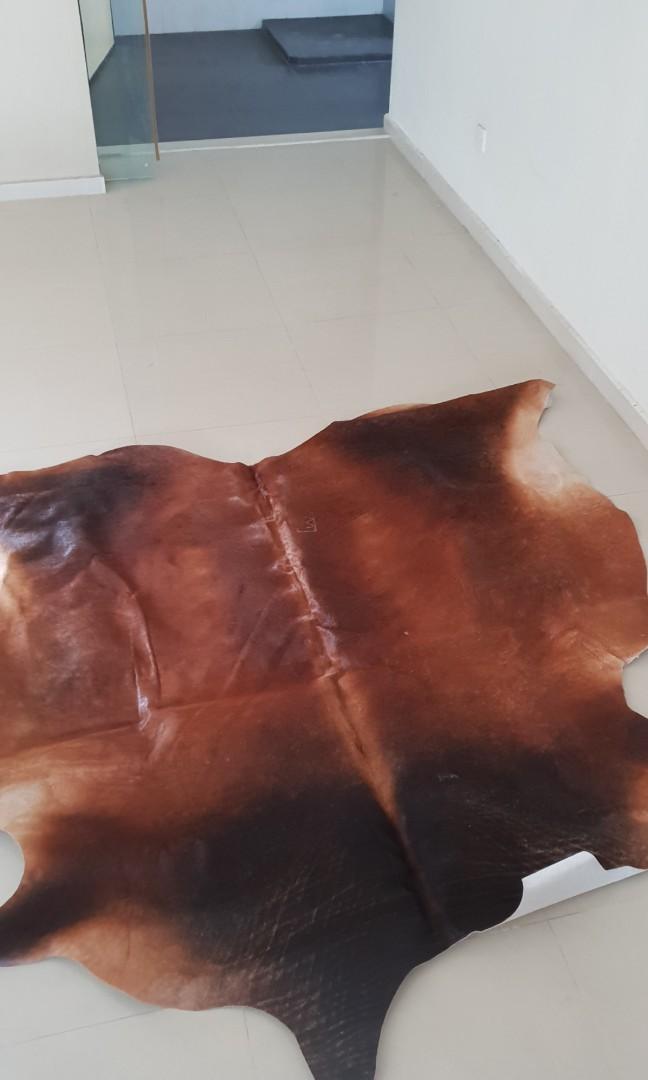 Ikea Koldby Cowhide Carpet Furniture Home Decor Others On Carousell