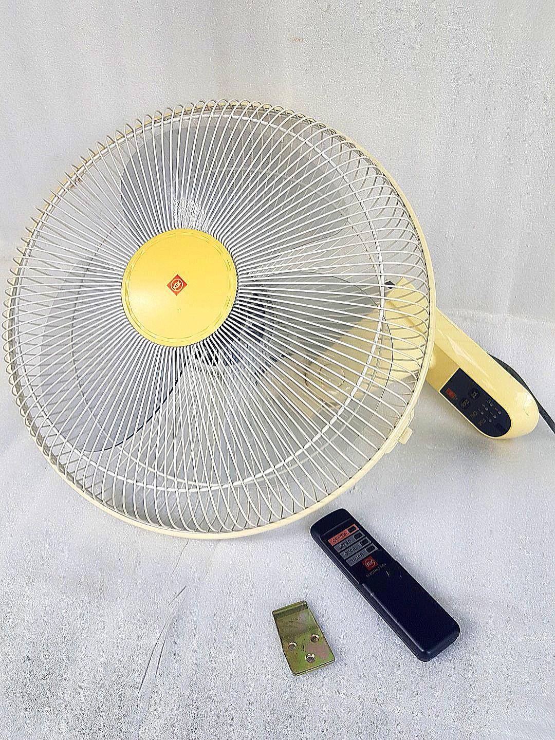 Kdk Wall Fan With Remote And Wall Mount Bracket Home Appliances