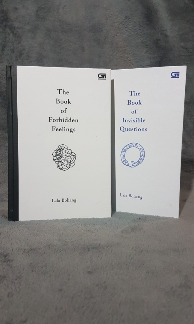 Lala Bohang The Book Of Invisible Questions Forbidden Feelings Buku Alat Tulis Buku Di Carousell