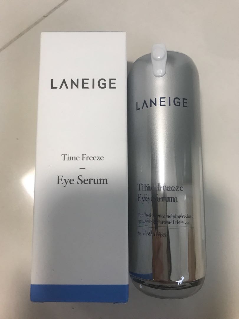 Laneige time freeze eye serum, Beauty & Personal Care, Face, Face Care