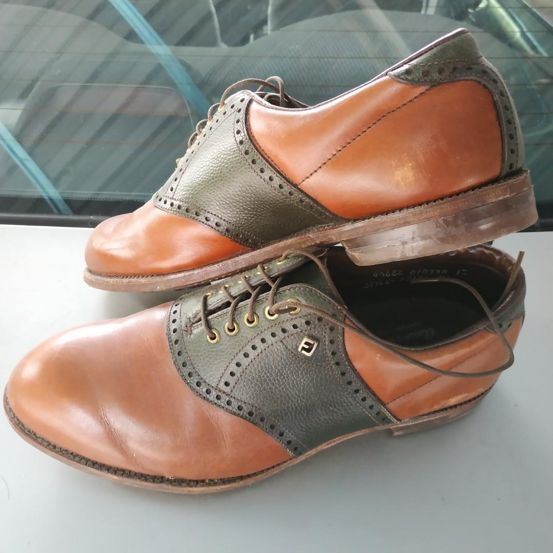 Formal golf shoes top