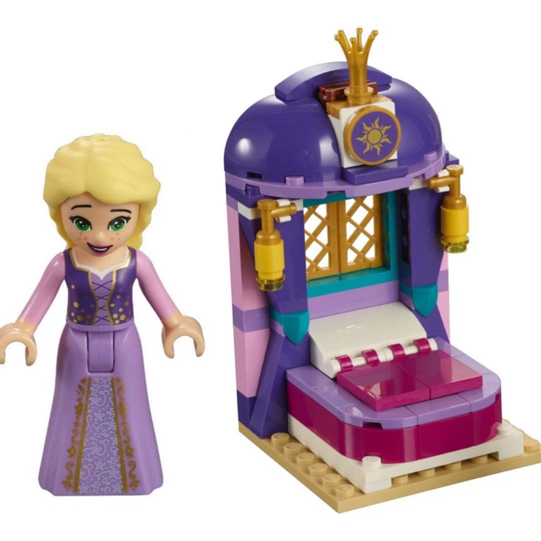 lego disney princess rapunzel's castle bedroom 41156