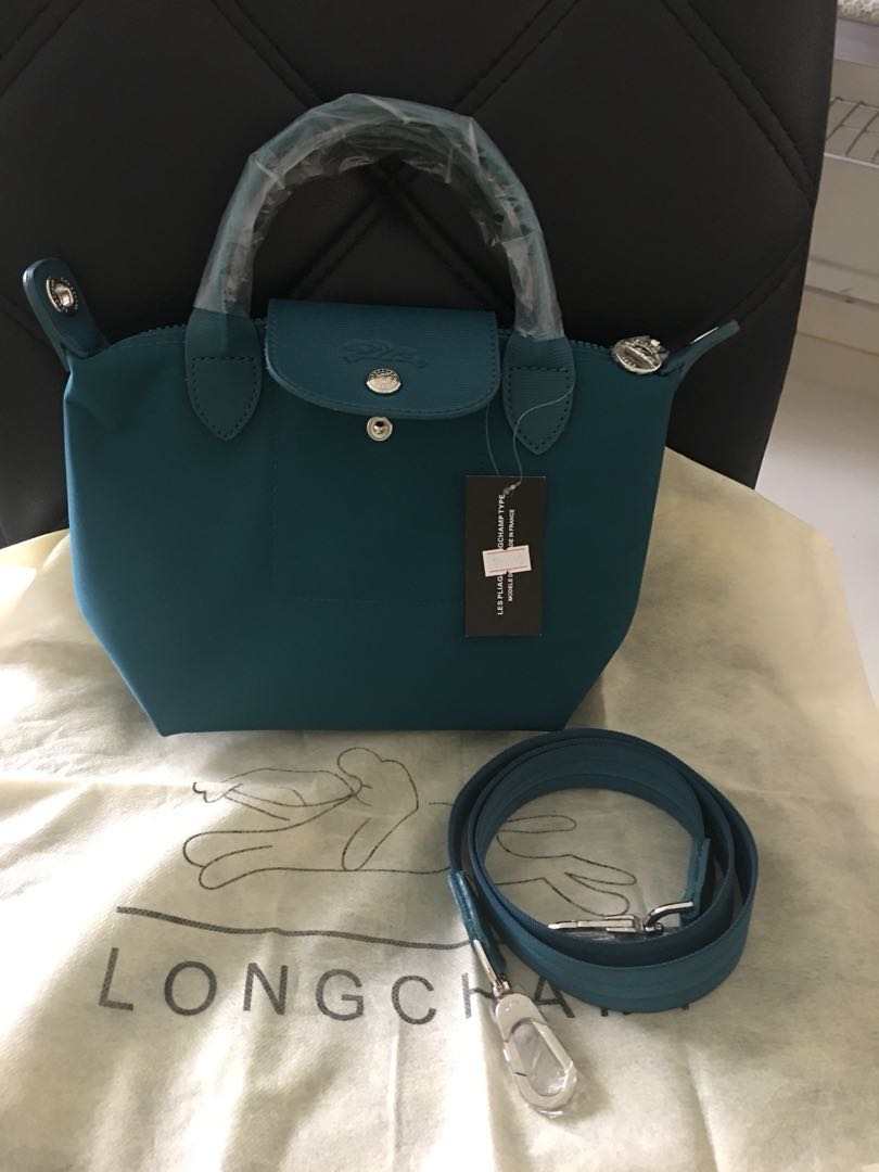 longchamp blue green