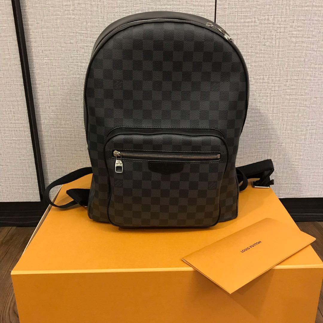 Louis Vuitton Josh Damier Backpack, Luxury, Bags & Wallets on Carousell