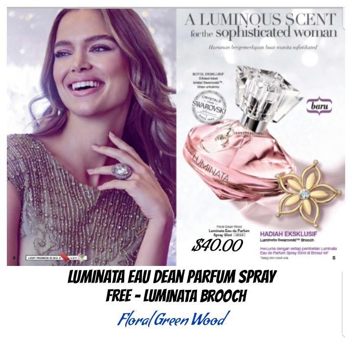 Luminata Eau debt Parfum Spray, Bulletin Board, Preorders on Carousell