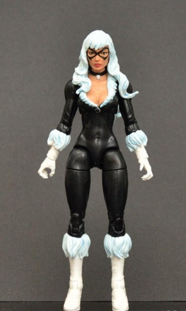 Ml Marvel Legends Black Cat Loose Complete With Whip Not