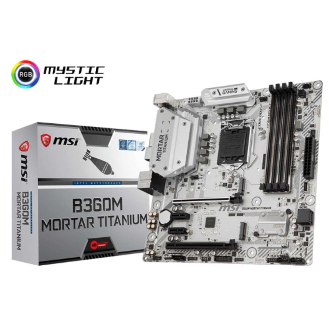 Msi B360m Mortar Titanium Electronics Computer Parts Accessories On Carousell - titanium roblox id