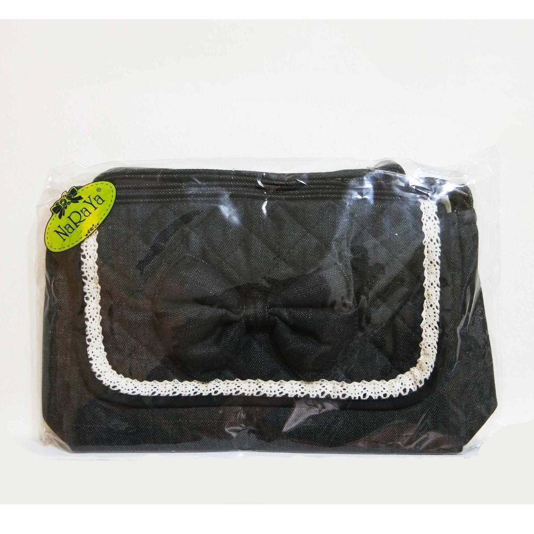 naraya denim sling bag