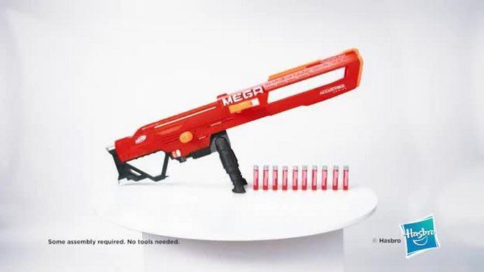 nerf thunderhawk range