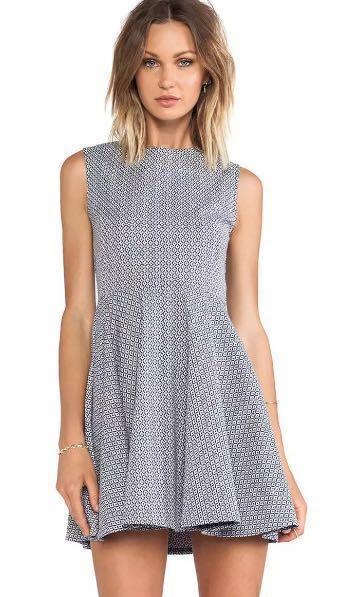 New DVF Jeannie Flare Skirt Dress Women s Fashion Dresses Sets
