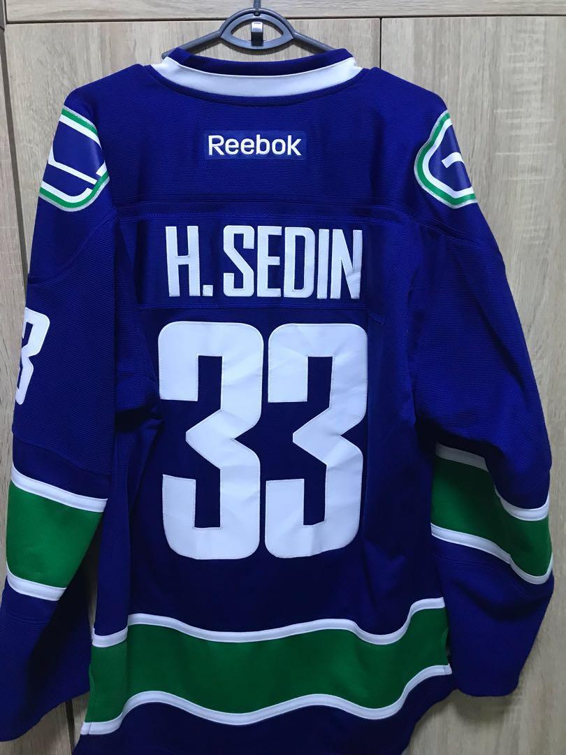 sedin jersey