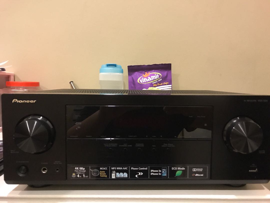 Pioneer VSX524 5.1 Channels AV Receiver, Audio, Soundbars, Speakers