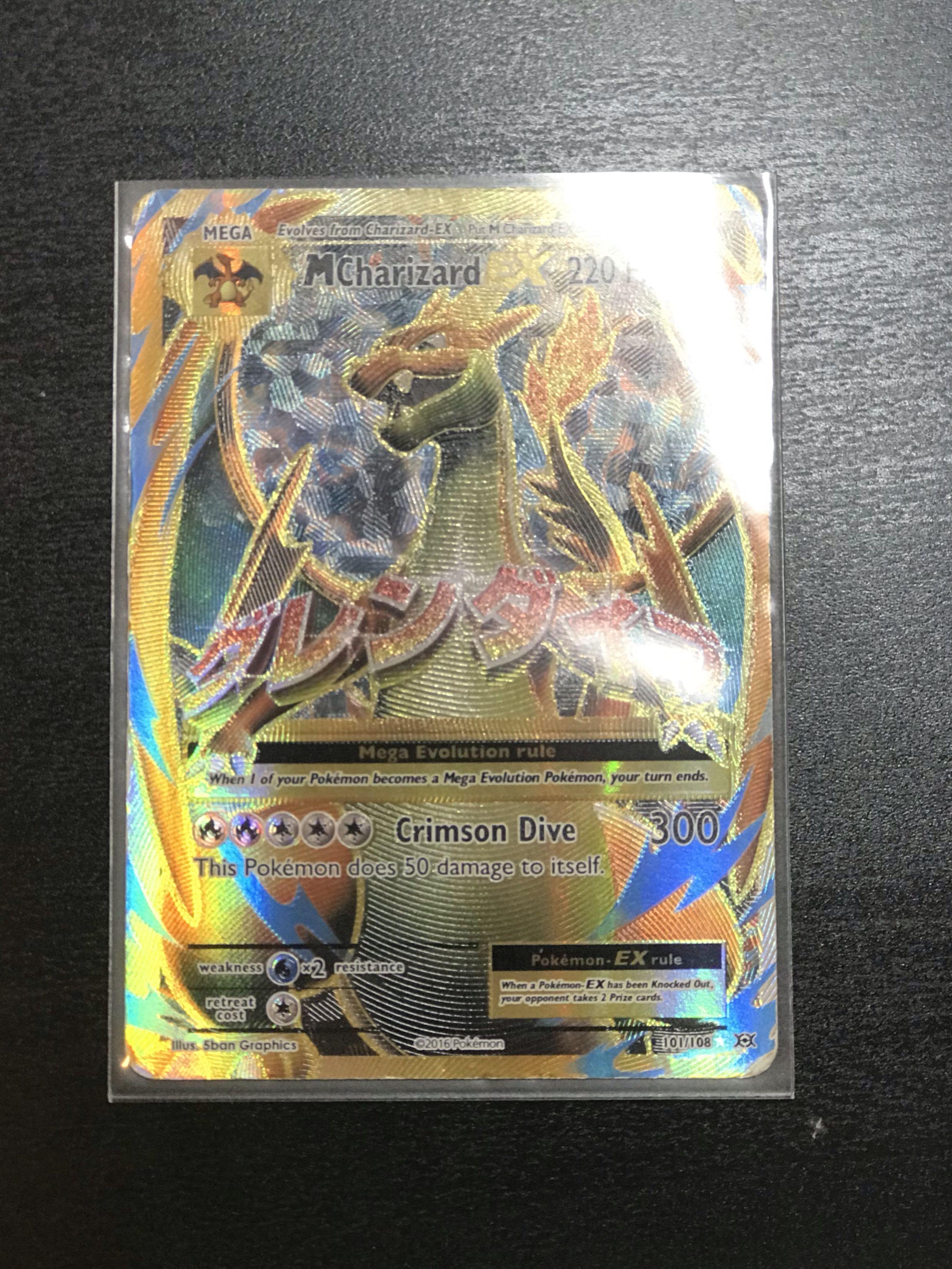 Pokemon Tcg Mega Charizard Ex Fa Toys Games Board Games Cards On Carousell