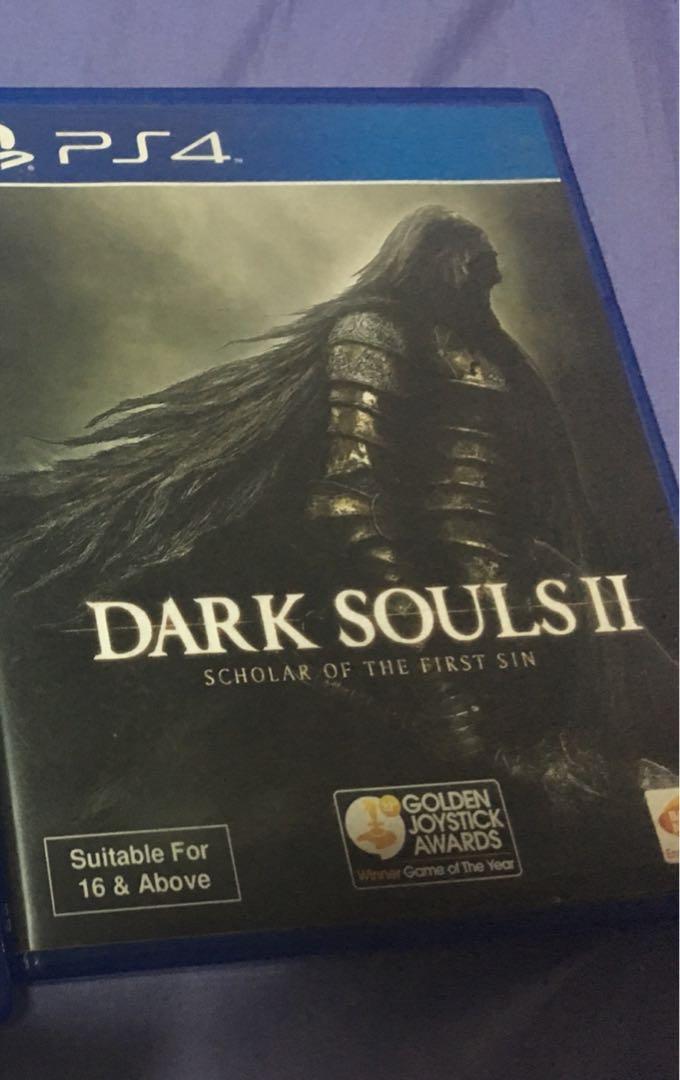 Ps4 Game Dark Souls 2 Scholar Of The First Sin Toys Games Video Gaming Video Games On Carousell