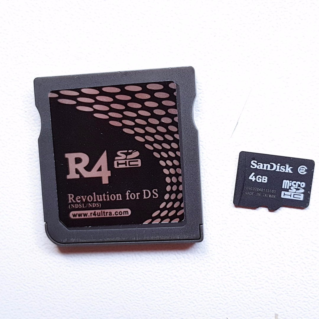 R4 R4i REVOLUTION FOR DS NDSi NDSL NDS CARTRIDGE w 4GB MICRO SD