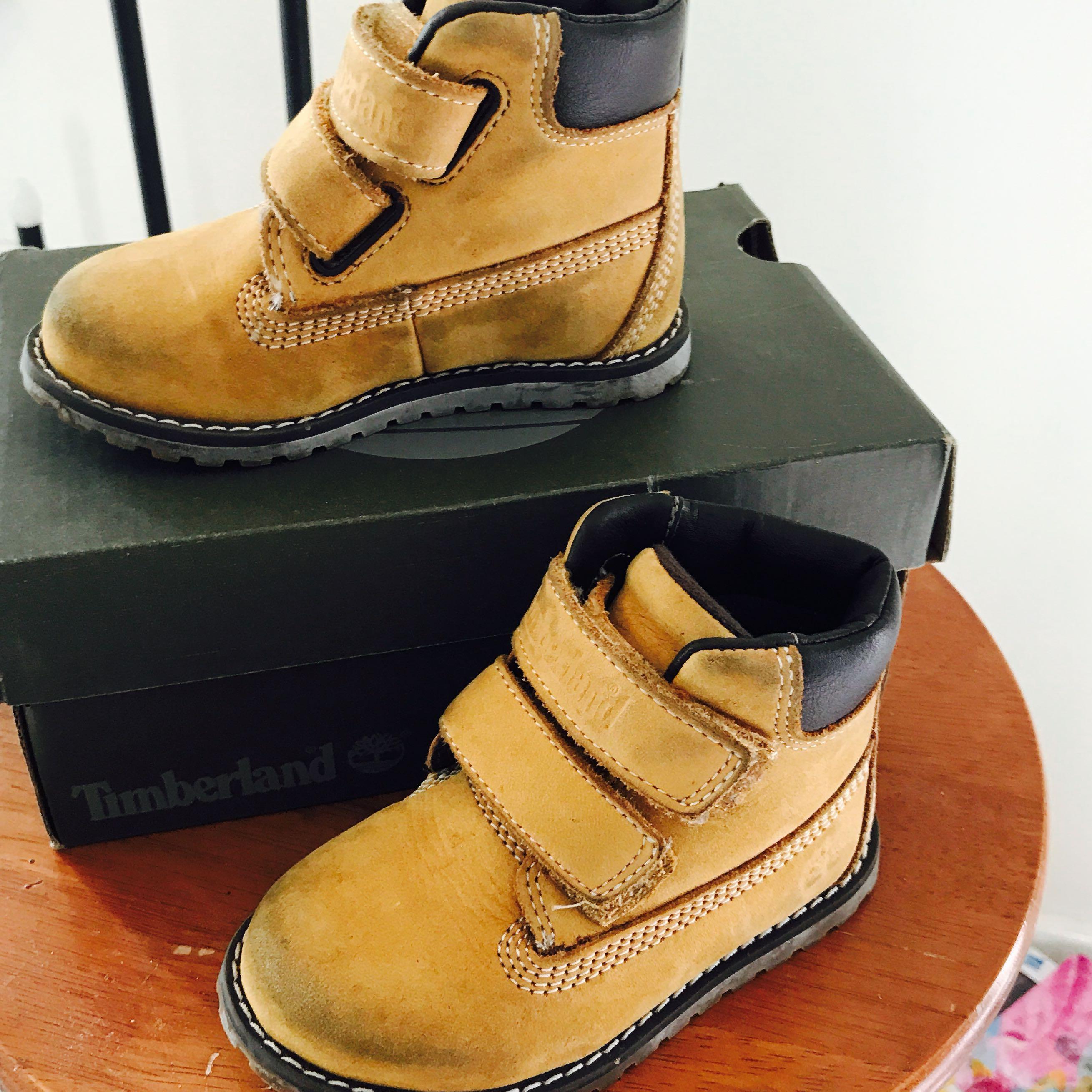 kids yellow boots